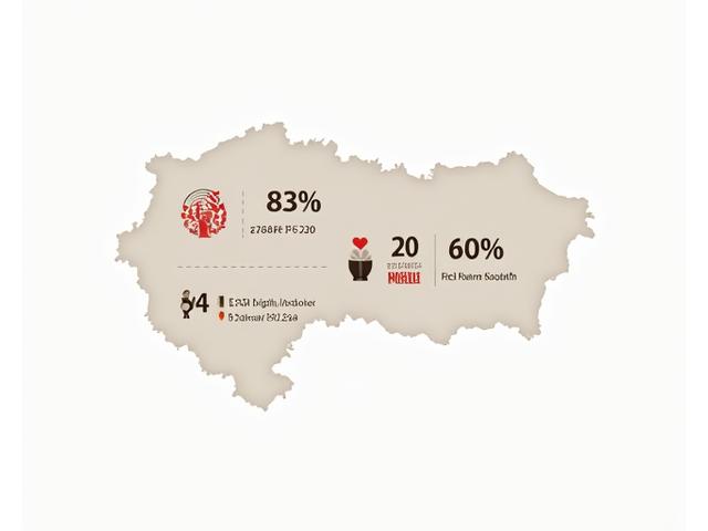 Štýlová infografika zobrazujúca štatistiky zdravia slovenskej populácie s dôrazom na regionálne a vekové rozdiely, s ikonami a dátovými bodmi.