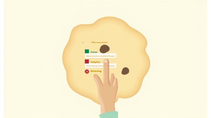 Ikona súboru cookie s možnosťami povolenia/zakázania a posuvníkmi, znázorňujúca riadenie súhlasu